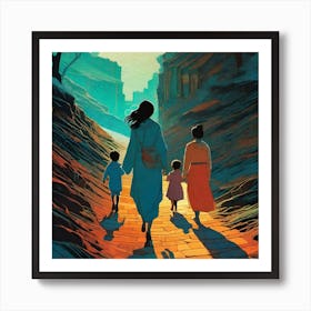 Road To Eden Art Print