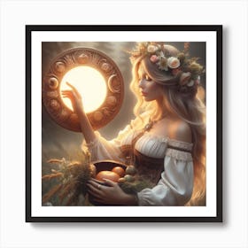 Wyrd Woman Art Print