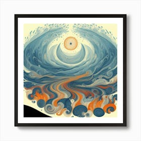 Ocean'S Edge Art Print