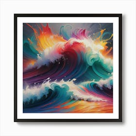 Ocean Waves 10 Art Print