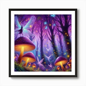 Fairy Forest 9 Art Print