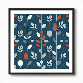 Autumn Leaves Art Print