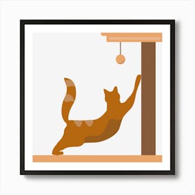 Animal Cat Pet Feline Mammal Art Print