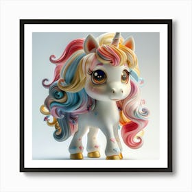 Unicorn 483 Art Print