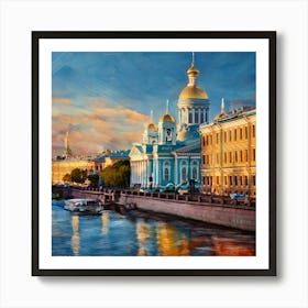 St Petersburg Art Print