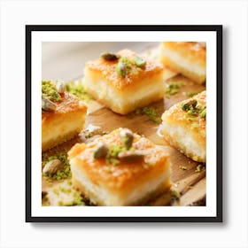 Turkish Desserts Art Print