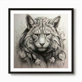 Forest owner Art Print