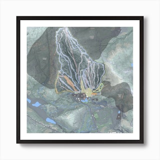 Gunstock Mountain Art Print
