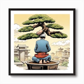 Bonsai Tree Art Print