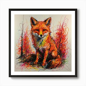 Red Fox 1 Art Print