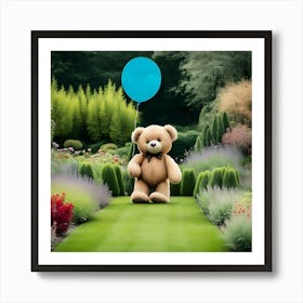 Bear's Garden Adventure Art Print