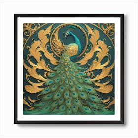 Peacock 47 Art Print