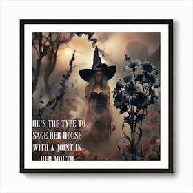 Witches Sage Art Print