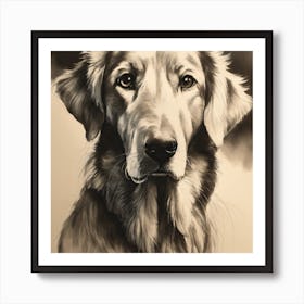 Golden Retriever 1 Art Print