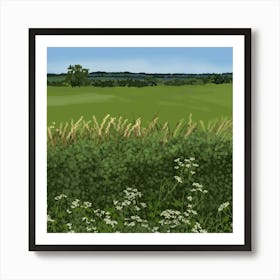 Hedgerow Art Print