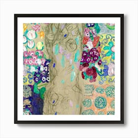 Klimt'S Woman 2 Art Print