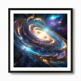 Galaxy Art Print