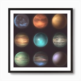 Planets of the Cosmos Art Print