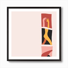 Frame Square Art Print