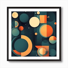 Abstract Geometric Design Art Print