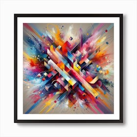 Abstract Painting 42 Art Print