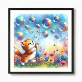 Bubbles Art Print