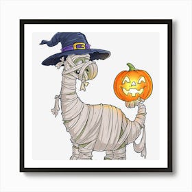 Halloween Zombie Mummy Dinosaur Witch Scary Boys Girls Kids Art Print