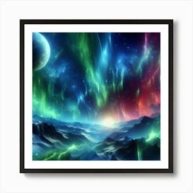 Aurora Borealis 1 Art Print