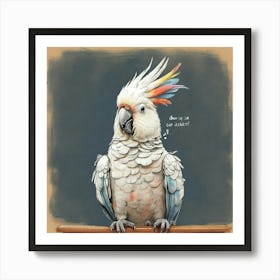 Cockatoo 22 Art Print