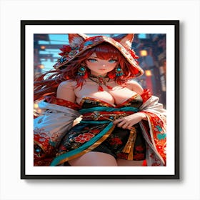 Asian Girl 1 Art Print