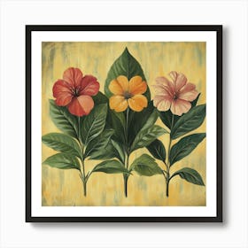 Hibiscus Art 7 Art Print