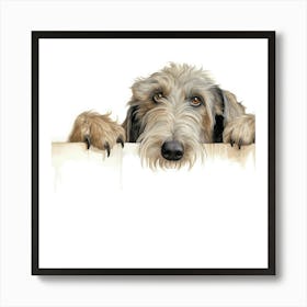 Irish Wolfhound 3 Art Print