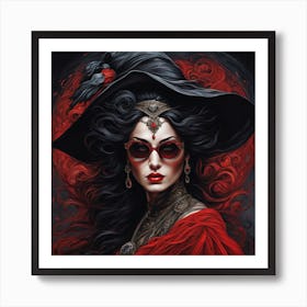 Witches Hat Art Print