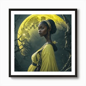 Full Moon Art Print