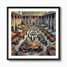 The Market Square Art Print