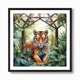 Tiger Under A Pagoda Poster