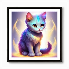 Kitty Cat Art Print