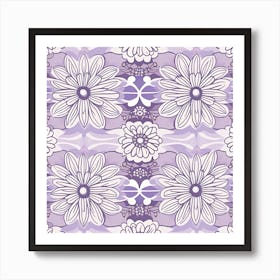 Lilac Flowers Art Print