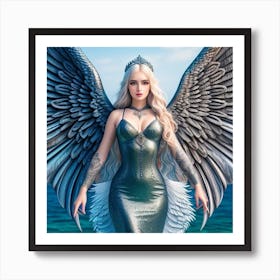 Angel Of The Sea Art Print