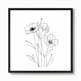 Poppies 66 Art Print