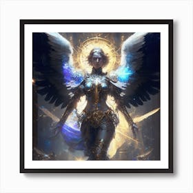 Angel Of Light 8 Art Print