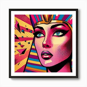 Pop Egyptian Amal Rhythm Art Print