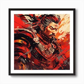 Chinese Warrior 1 Art Print