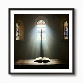 Christianity Stock Videos & Royalty-Free Footage Art Print