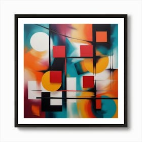 Abstract Painting 1 Art Print