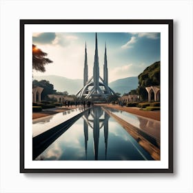 Futuristic Architecture 10 Art Print