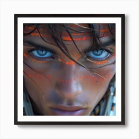 Native American Beauty Art Print