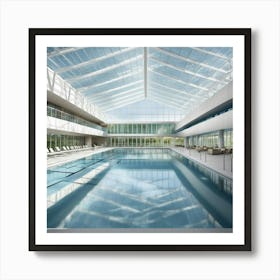 Indoor Swimming Pool Art Print