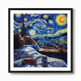 Starry Night 1 Art Print