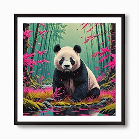 Panda Bear 2 Art Print